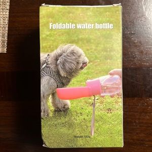 Foldable water bottle